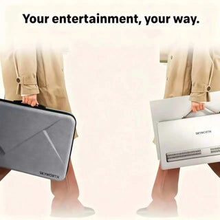 RoamScreen – 24-Inch Portable Smart TV with Built-In Battery & Carry Case