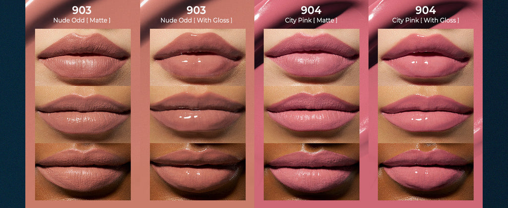 TwinGlow – Dual-Ended Matte Lip Color and Clear Gloss