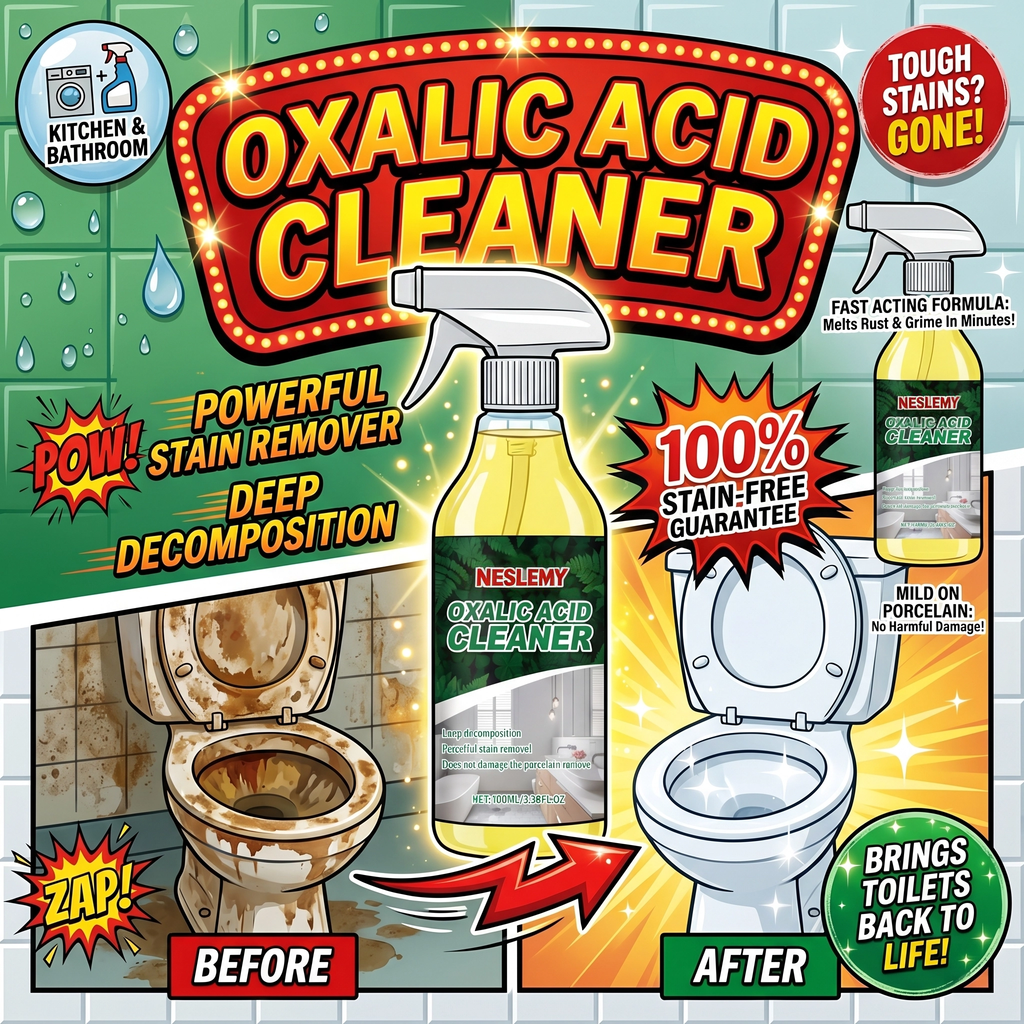 StainBlast – Foaming Bathroom Cleaner for Tough Toilet & Sink Stains