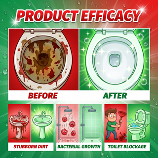 StainBlast – Foaming Bathroom Cleaner for Tough Toilet & Sink Stains