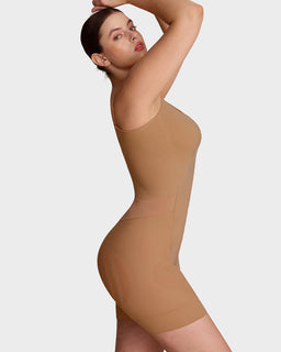 SculptEase – All-in-One Sculpting Bodysuit with Pull-Away Back Panel