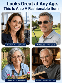 ClearShift – Progressive Photochromic Diamond-Cut Reading Glasses