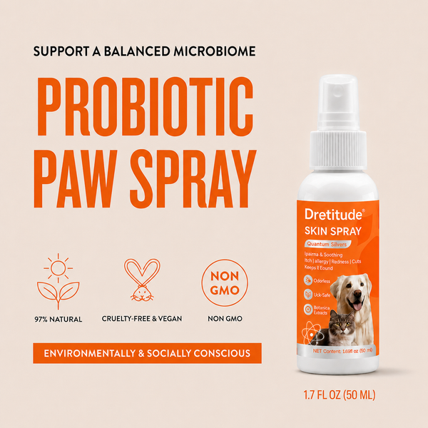 PawBiome – Probiotic Paw Spray for Itchy, Irritated Dog Paws