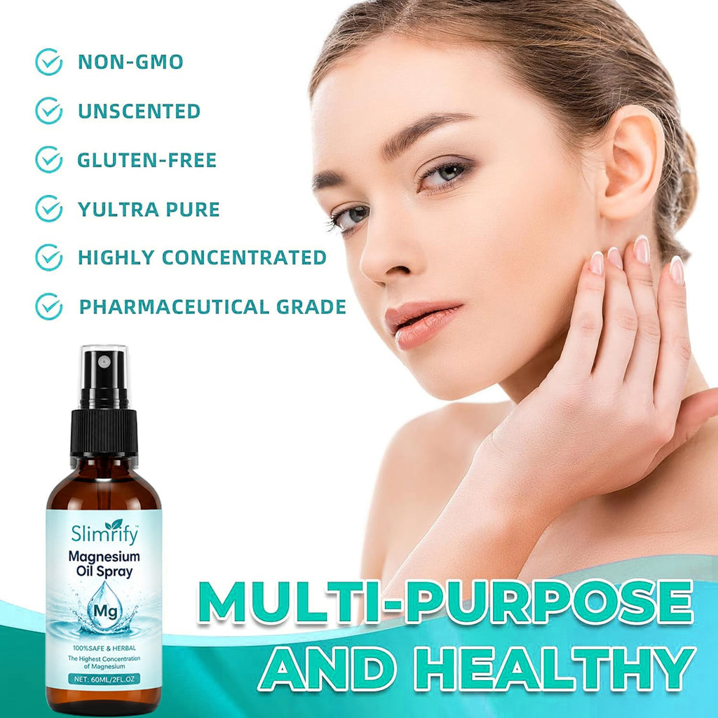 MagCalm – Pure Magnesium Oil Spray for Muscle Relief & Restful Sleep