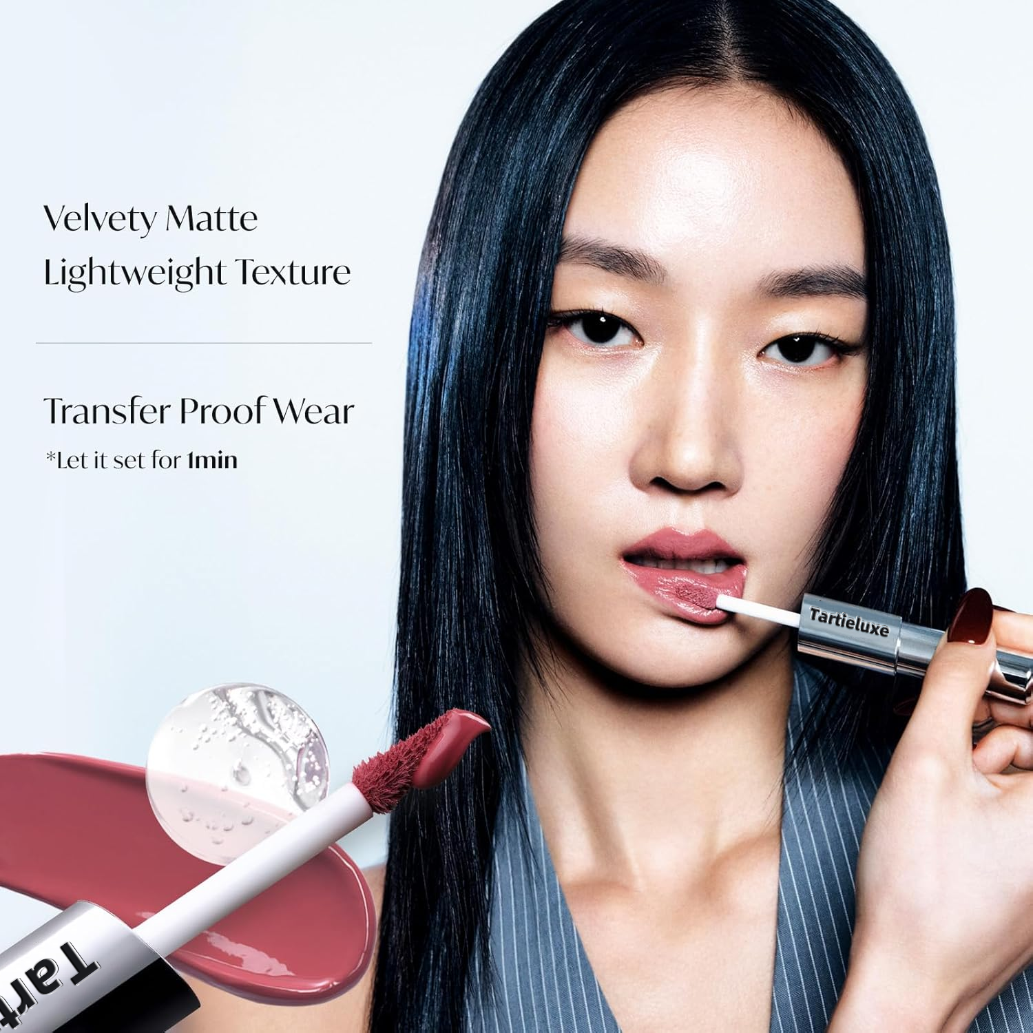 TwinGlaze Lip – Dual-Ended Velvet Matte Liquid Lipstick & High-Shine Clear Gloss