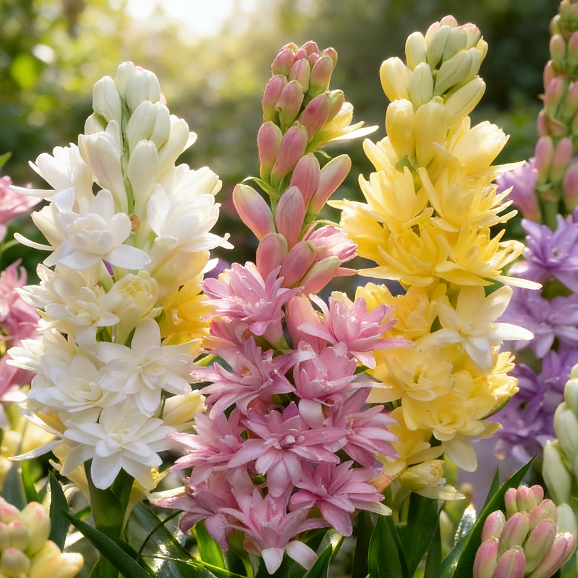 MoonBloom Tuberose – Double-Petaled Fragrant Flower Bulbs