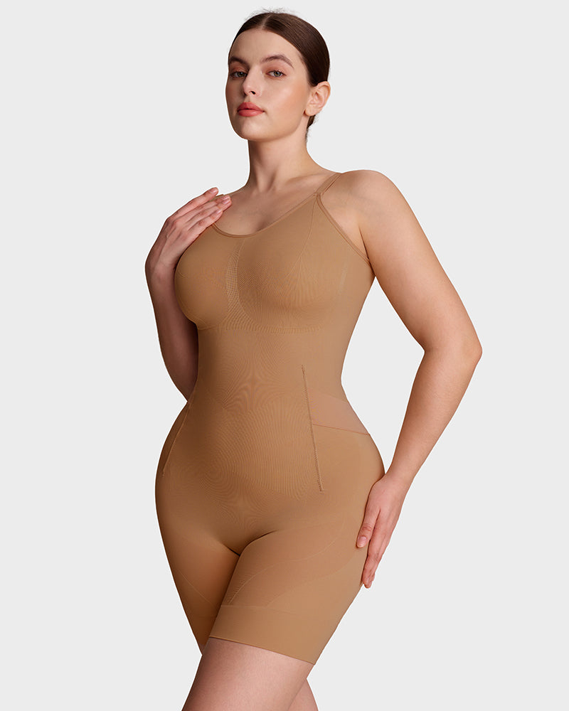 SculptEase – All-in-One Sculpting Bodysuit with Pull-Away Back Panel