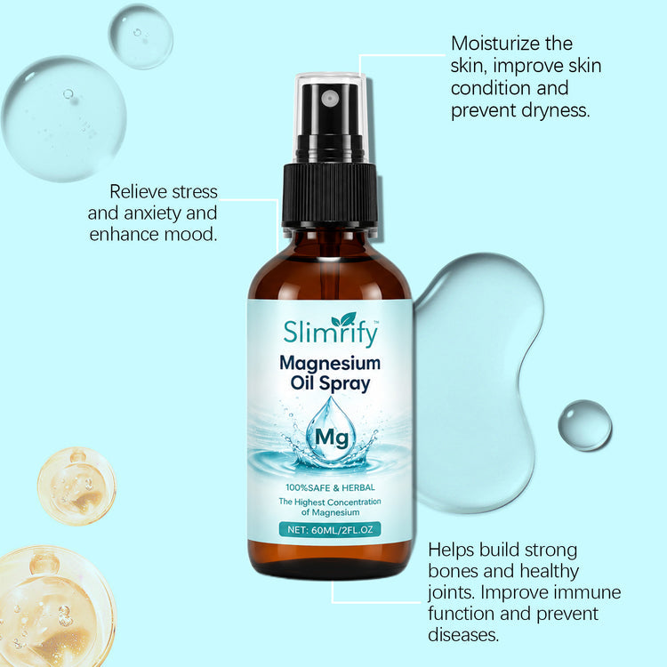 CalmMist – Pure Magnesium Oil Spray for Muscle Relaxation and Restful Sleep