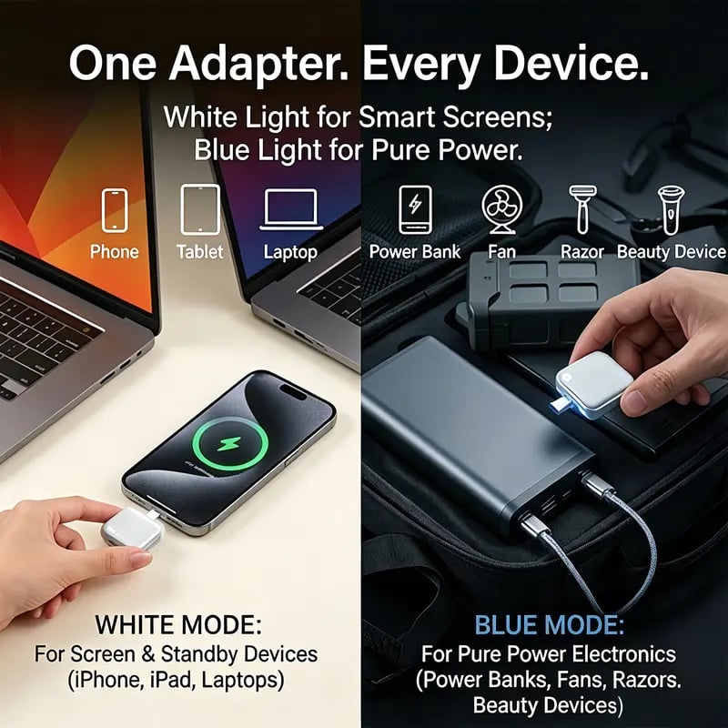 ChargeGuard – 140W Auto Stop Charging Adapter