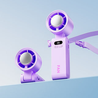 FrostGale – Ice-Cooling Portable Fan with 199 Speeds and 20,000 RPM Power
