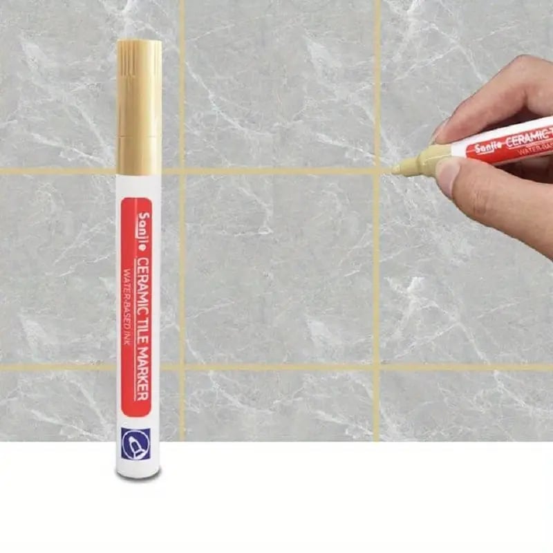 GroutRenew – Waterproof, Mold-Resistant Tile Grout Marker Pen (Pair)