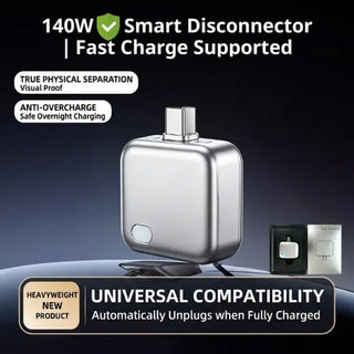 ChargeGuard – 140W Auto Stop Charging Adapter