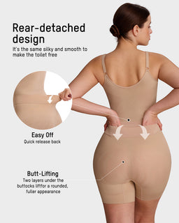 SculptEase – All-in-One Sculpting Bodysuit with Pull-Away Back Panel