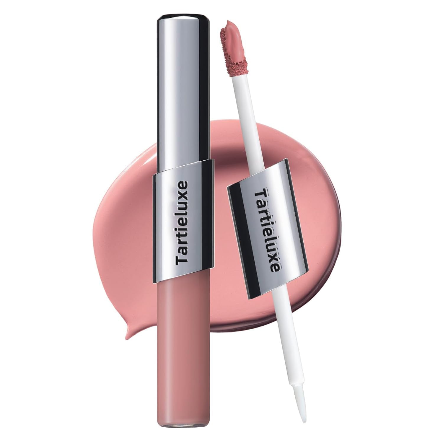 TwinGlaze Lip – Dual-Ended Velvet Matte Liquid Lipstick & High-Shine Clear Gloss