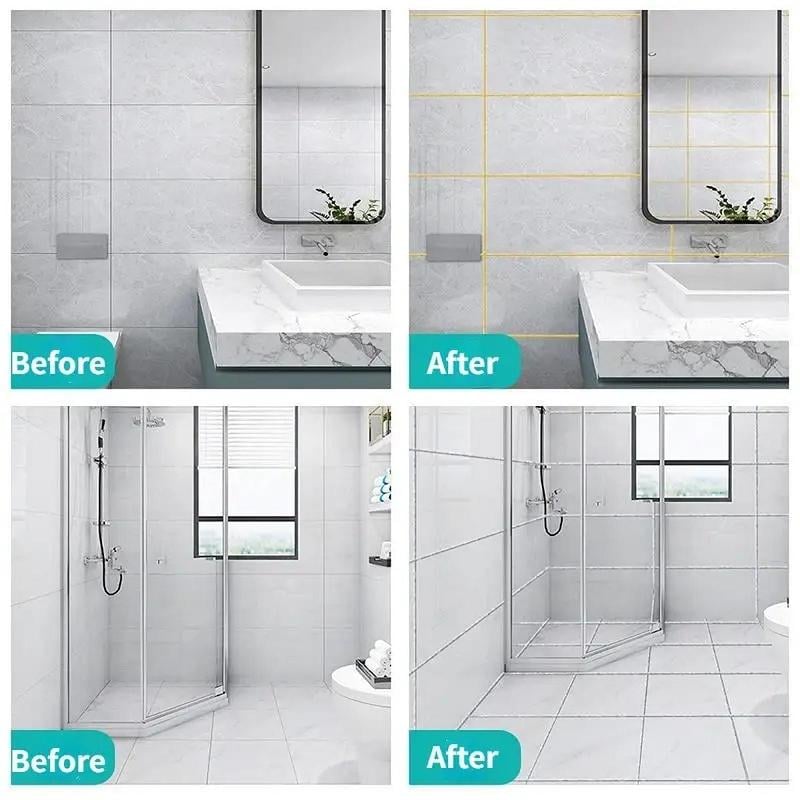GroutRenew – Waterproof, Mold-Resistant Tile Grout Marker Pen (Pair)