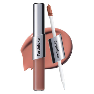 TwinGlaze Lip – Dual-Ended Velvet Matte Liquid Lipstick & High-Shine Clear Gloss