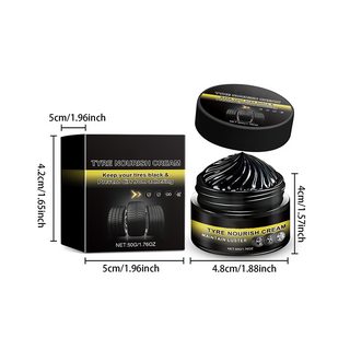 ✨ GlossGrip – Tire Wax That Restores Black Gloss, Blocks UV & Repels Dirt 🚗