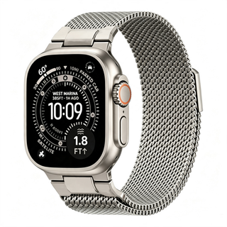 MechaMesh – Magnetic Milanese Loop Band for Apple Watch