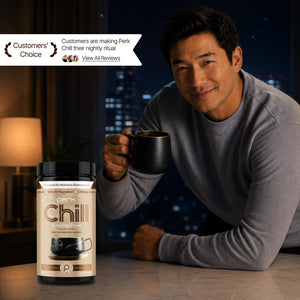 CozyChill – Nighttime Relaxation Drink Mix with Magnesium, L-Glycine & Protein