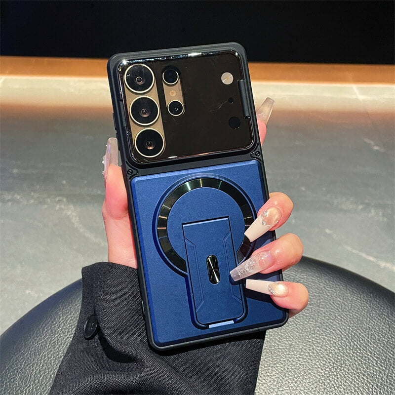 2026 Samsung S26 Series Full-Coverage, Shockproof Protective Case with Invisible Kickstand
