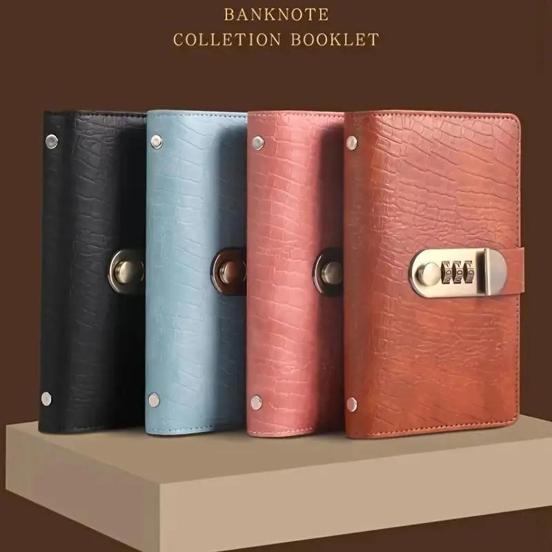 CashVault – 100-Pocket Combination-Lock Currency Album