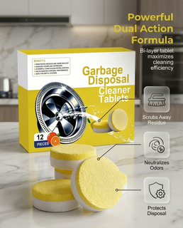 FoamFresh – Deep Clean Garbage Disposal Cleaner Tablets