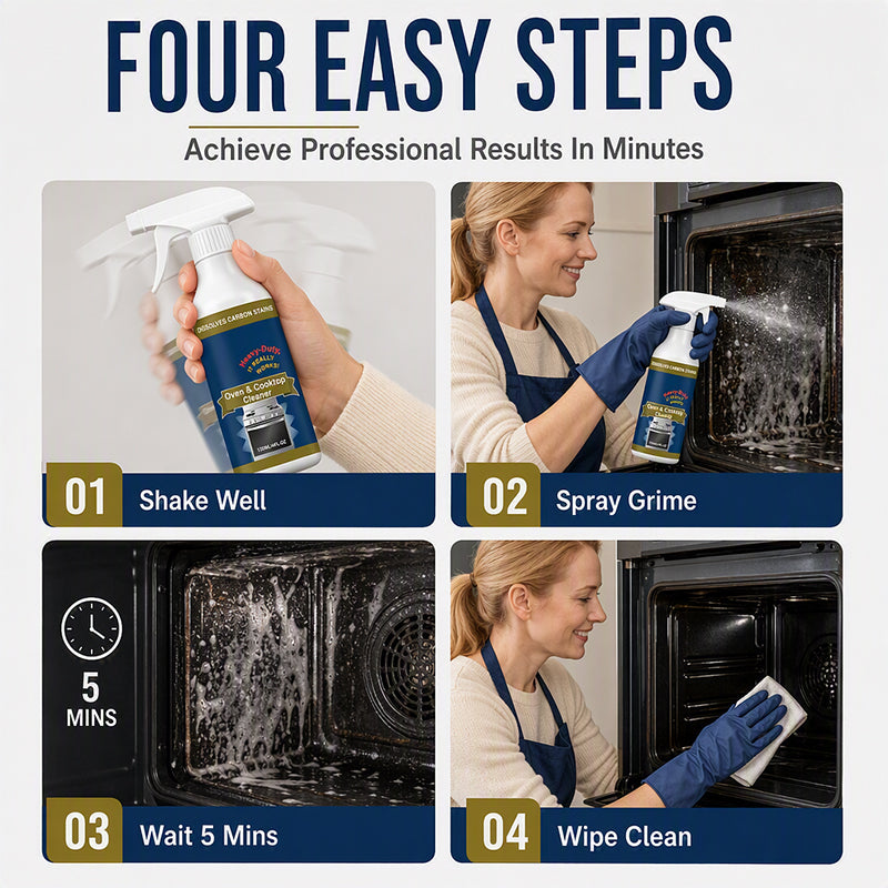 CarbonClear – 💥🌻Heavy Duty Oven & Cooktop Cleaner Spray