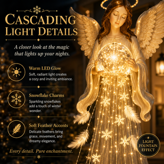 AngelGlow – 🎁✨ Solar Angel Remembrance Garden Light👼