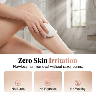 SilkStone – Painless Crystal Hair Eraser with Protective Cover