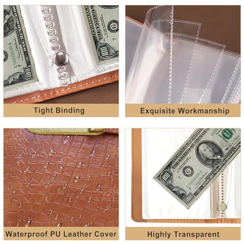 CashVault – 100-Pocket Combination-Lock Currency Album