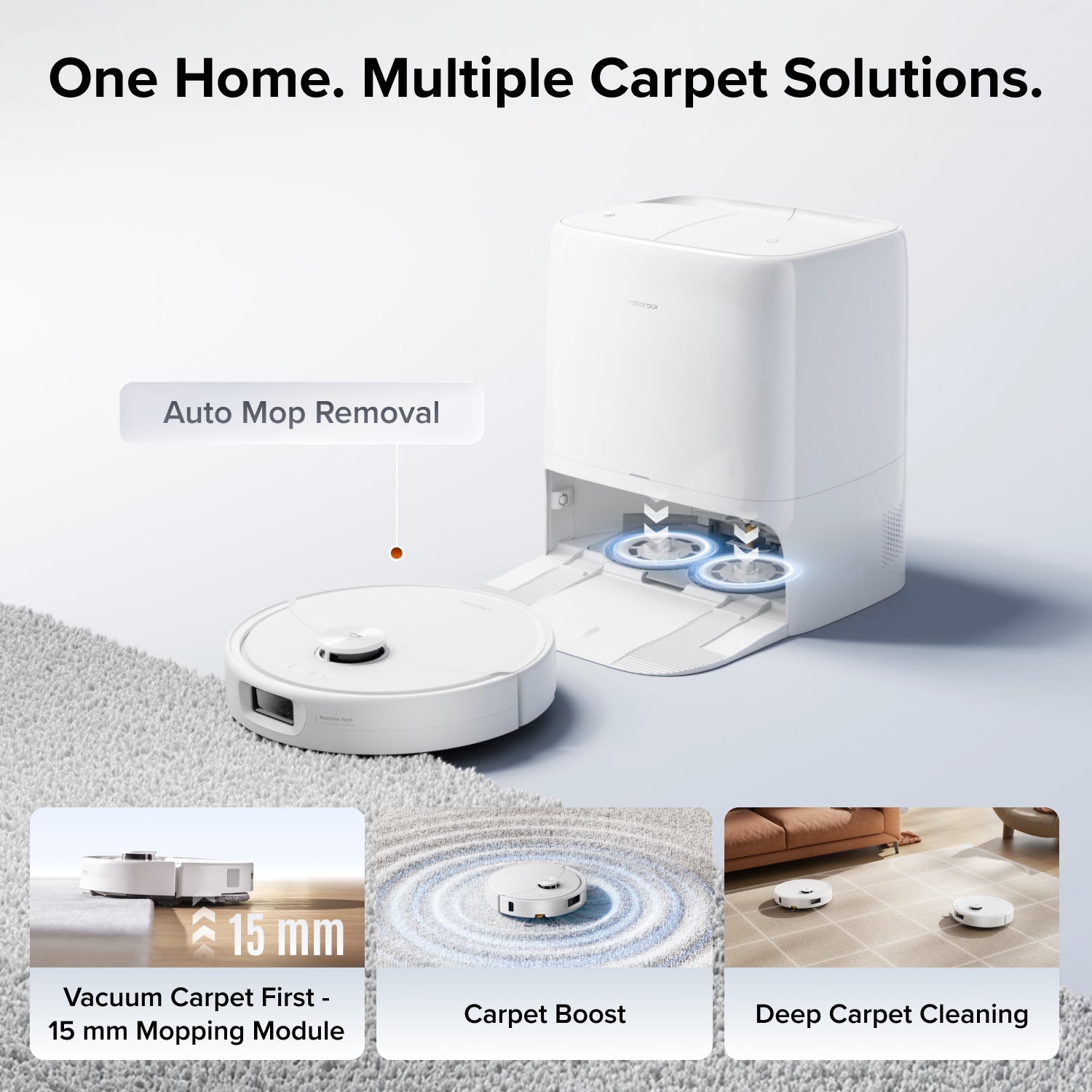 QrevoClean – Roborock Qrevo 2 Pro Robot Vacuum with Auto Mop Removal