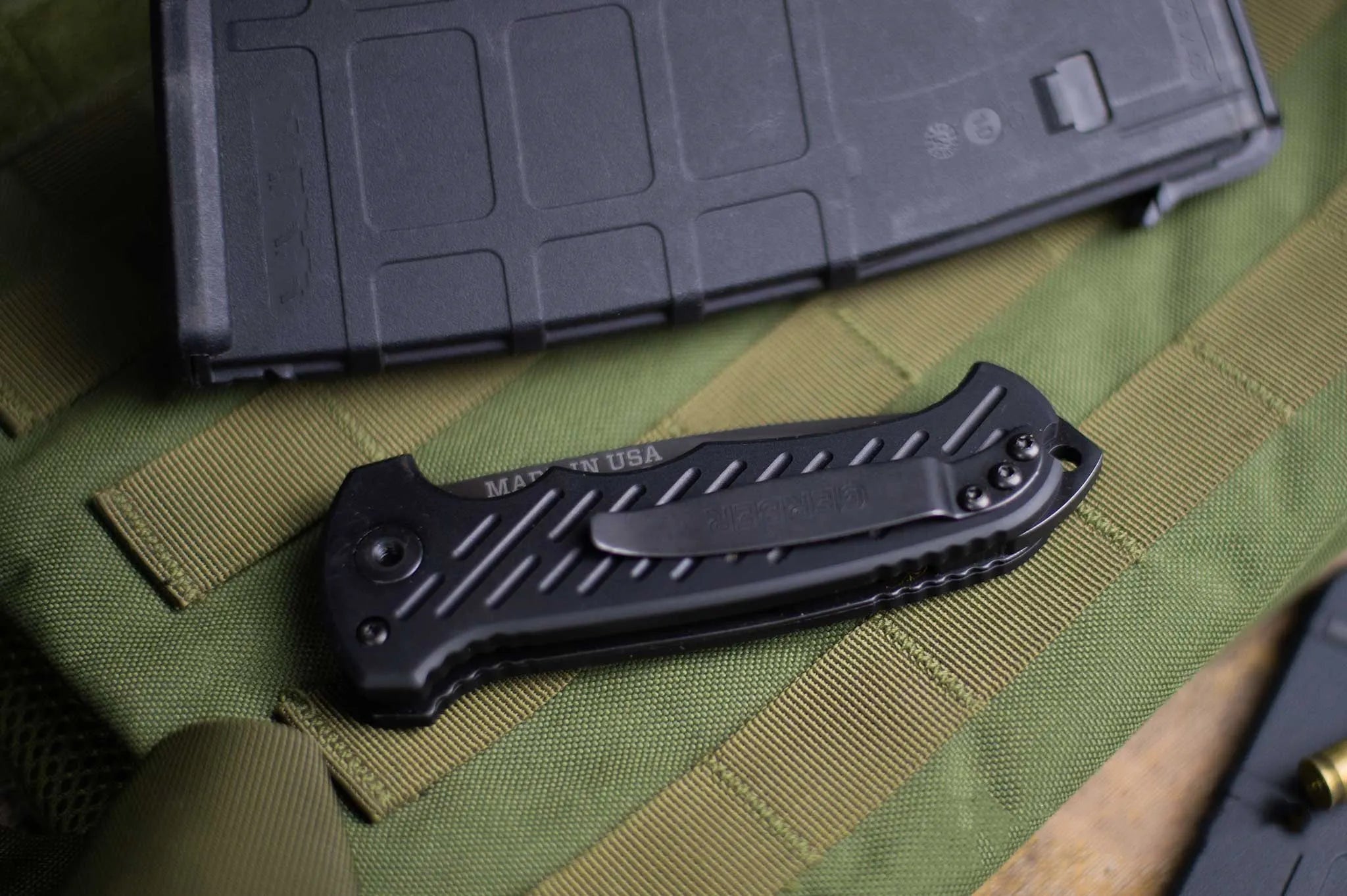 TacStrike – GB 06 Push-Button Automatic Folding Knife