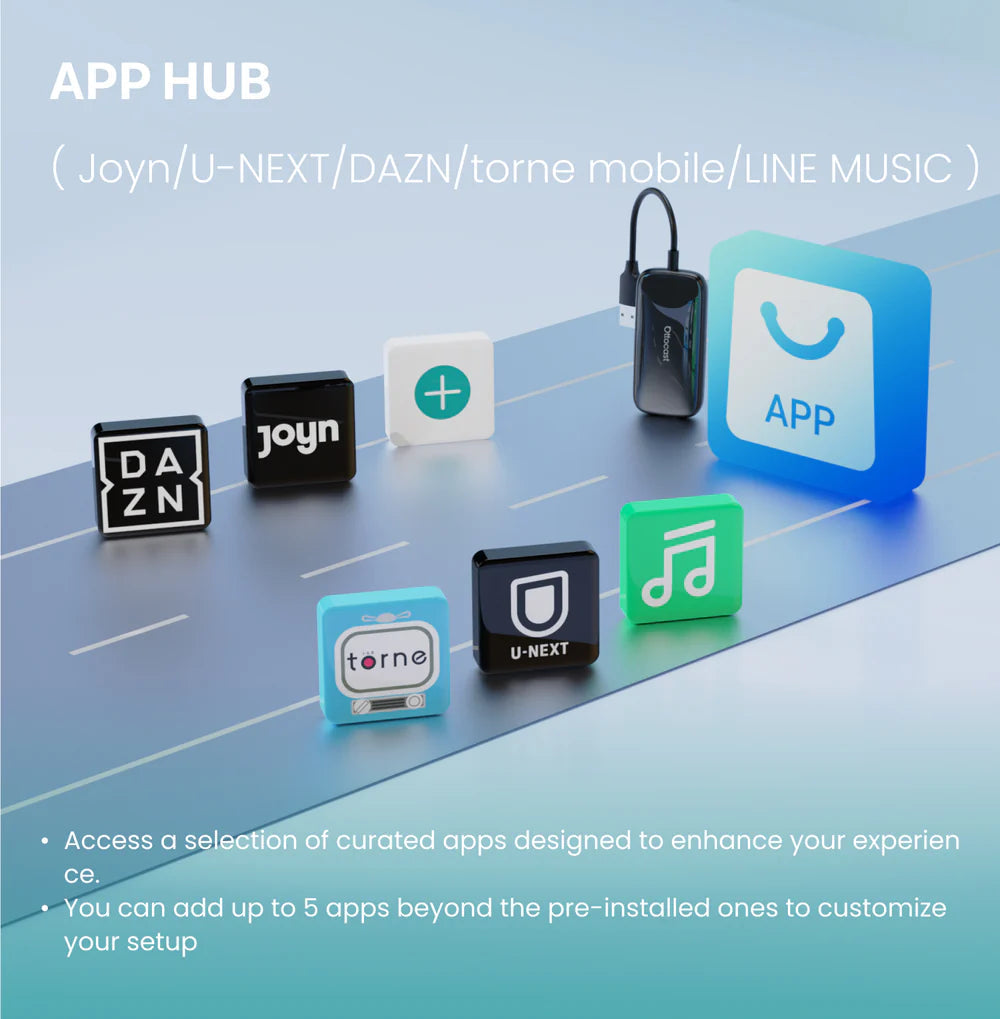 StreamDash – Play2Video Ultra Car Streaming Box with Wireless CarPlay & Android Auto