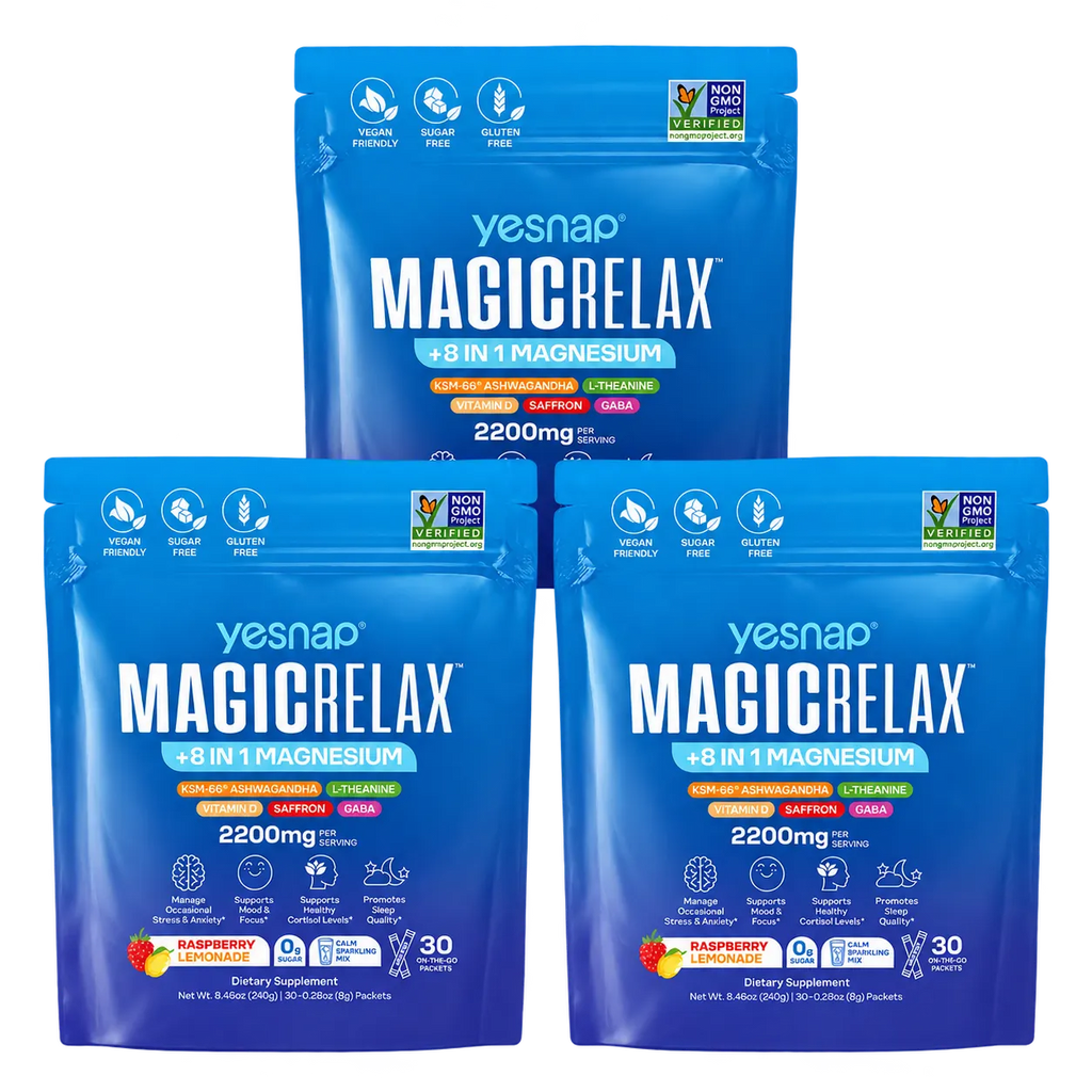 MagicRelax – 8-in-1 Magnesium Curve Lift Drink Mix for Natural Breast Firming & Perkiness Support
