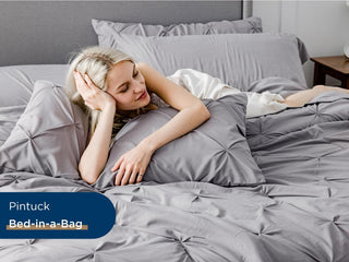 Pinch Pleat Comforter Set - Main