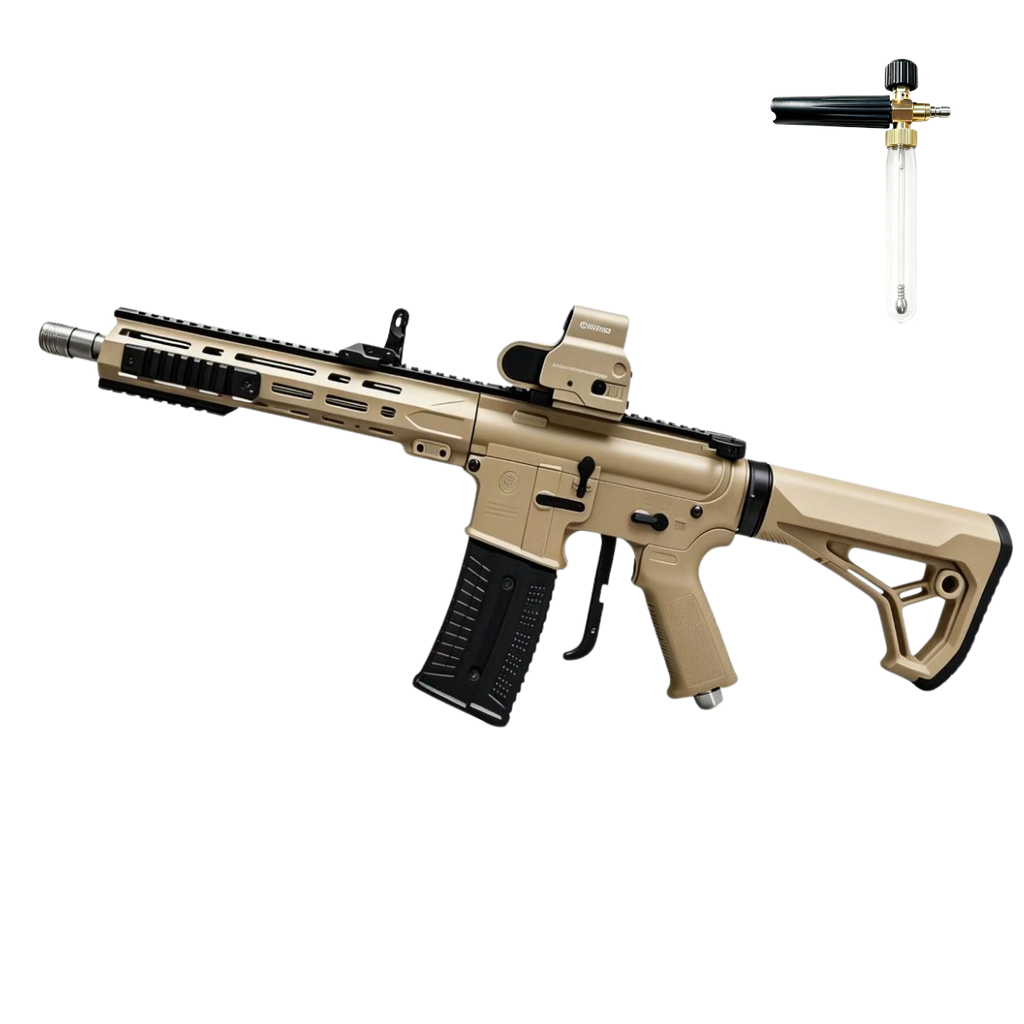 TurboWash X – Tactical-Style Pressure Washer Gun with Foam Cannon