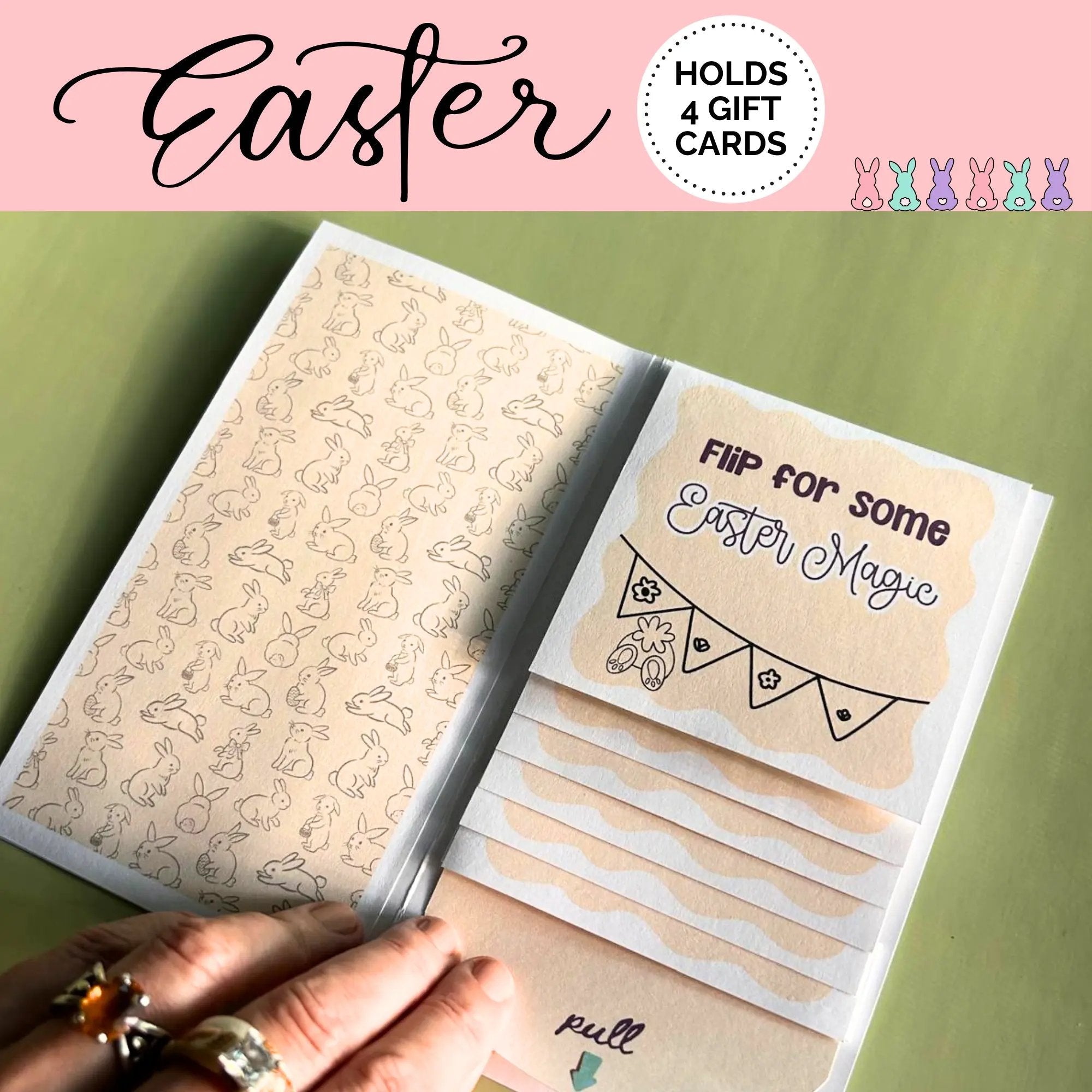 CascadeCard – Handmade Waterfall Gift Card Booklet