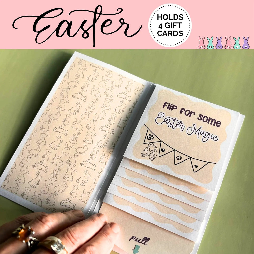 CascadeCard – Handmade Waterfall Gift Card Booklet
