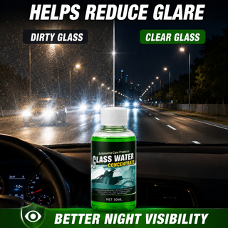 ClearDrive – 🥳💧✨Glass Concentrate: 10 ml Makes 1 L, Cuts Bugs & Grime, Streak-Free 🚗💪