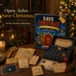 ⏳🎄🔎 ClueQuest – 24-Day Mystery Adventure Advent Calendar