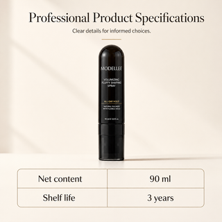 FluffLift – 90ml Volumizing Hair Shaping Spray with Long-Lasting Hold and Peach Fragrance