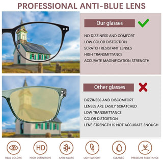 👓FocusFlow – 4-Pack Progressive Multifocal Reading Glasses