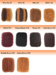 KinkyBlend – Afro Kinky Synthetic Braiding Hair Extensions