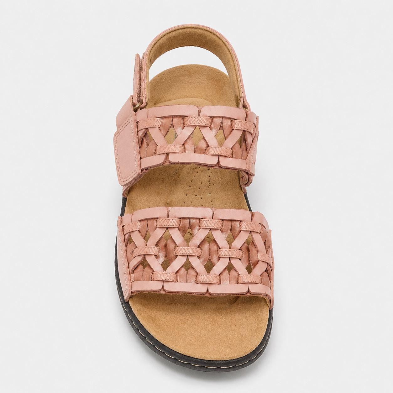 CloudWeave – Women’s Leather Slingback Sandals