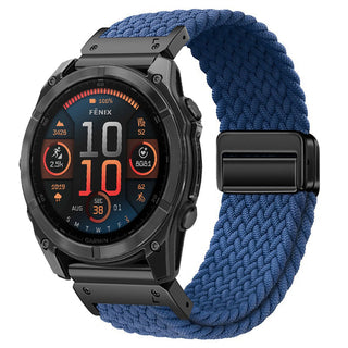 MagWeave – Magnetic Buckle Stretch Nylon Band for Garmin QuickFit 20/22/26mm