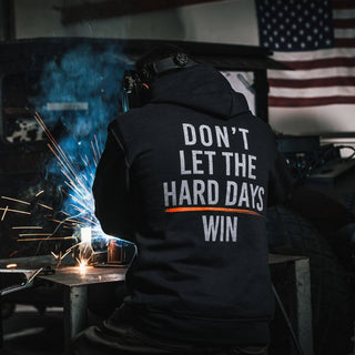 HardDays – Don't Let the Hard Days Win Fleece Hoodie