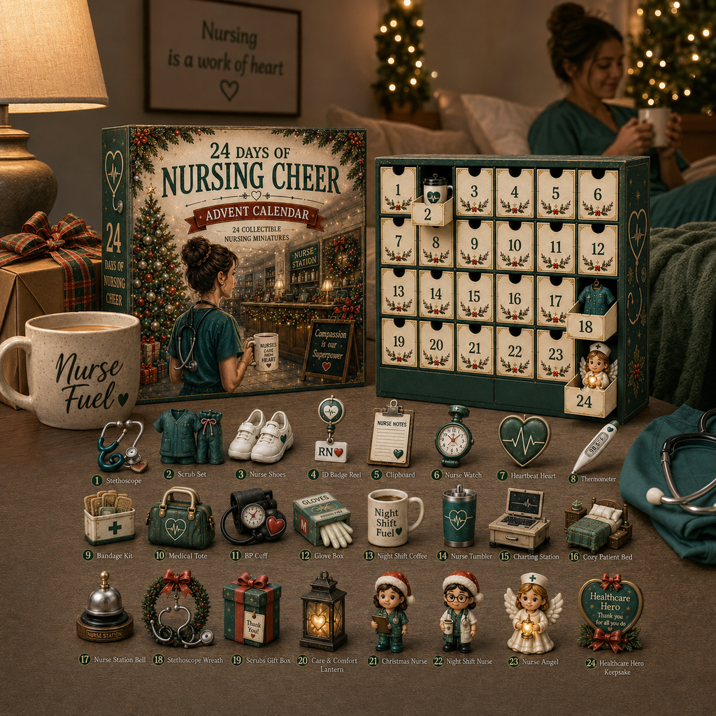 NurseCheer – 🩺 24 Days of Nursing Cheer Advent Calendar