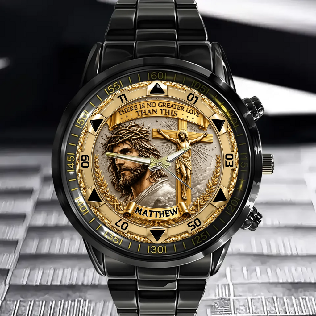 FaithMark – Personalized Crucifix Watch