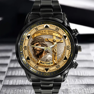 FaithMark – Personalized Crucifix Watch