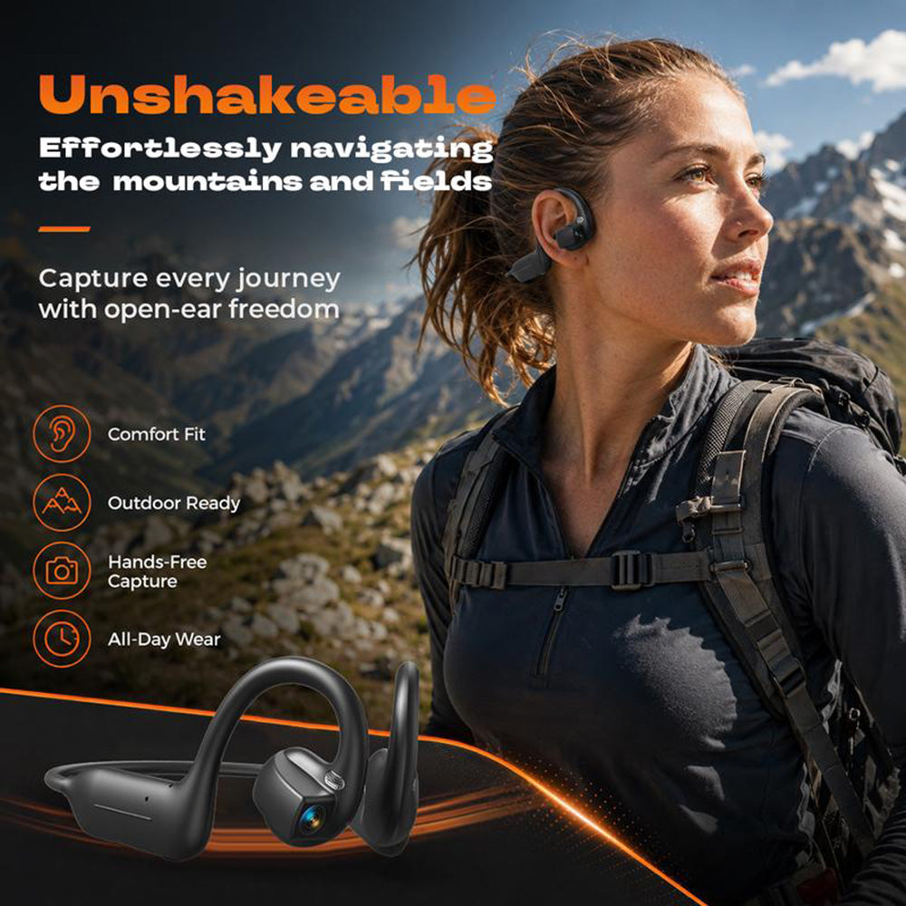 OpenCapture – Wireless Open-Ear Camera Headset
